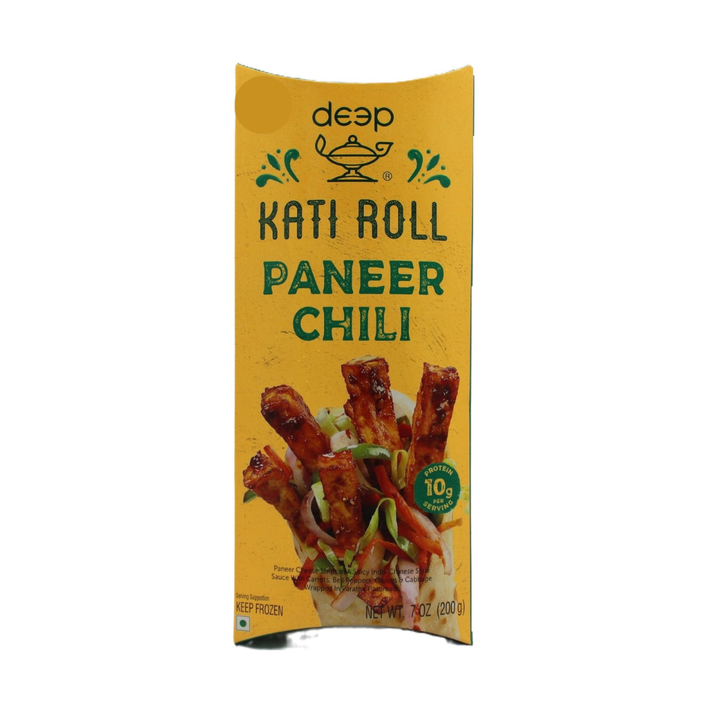 Paneer Chilli Kati Roll