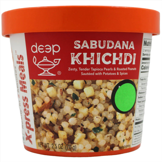 Deep Sabudana khichdi